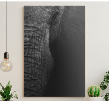 Wandbild elefant majestätisches elefantenporträt - TenStickers