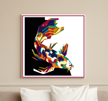 Wandbild fische bunte koi fische - TenStickers