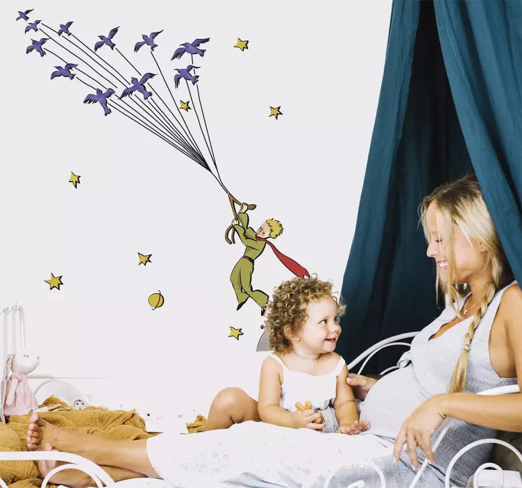 Aufkleber Kleiner Prinz - TenStickers