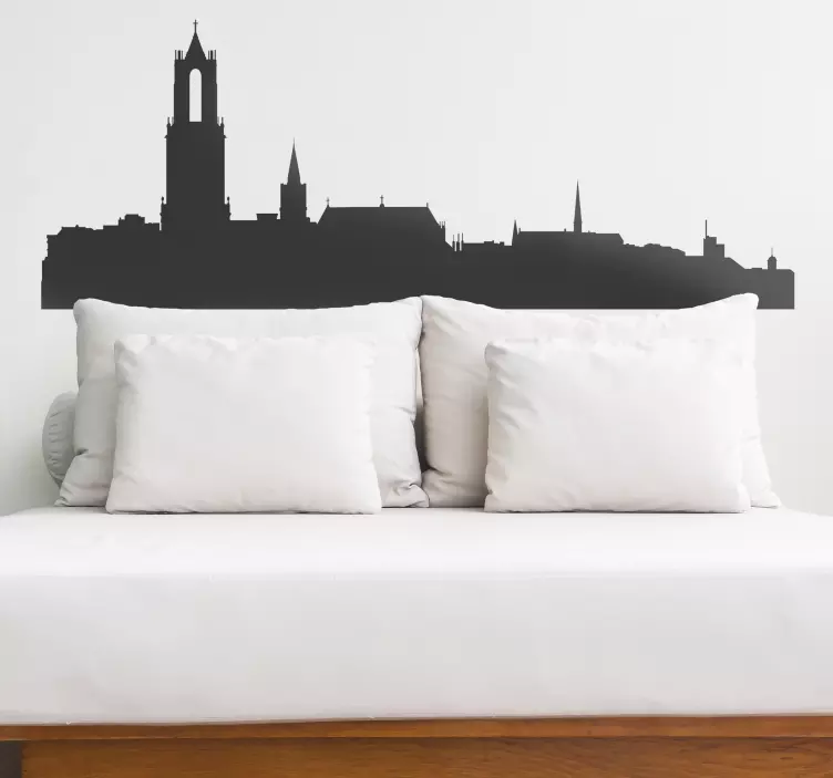 Skyline Utrecht Wandtattoo - TenStickers