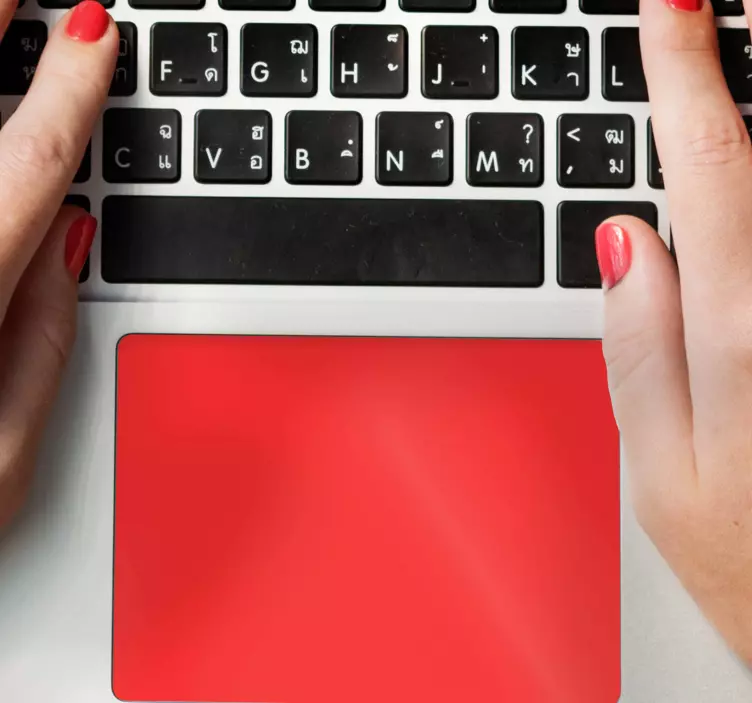 Laptop Sticker anpassbare Farbe Touchpad - TenStickers