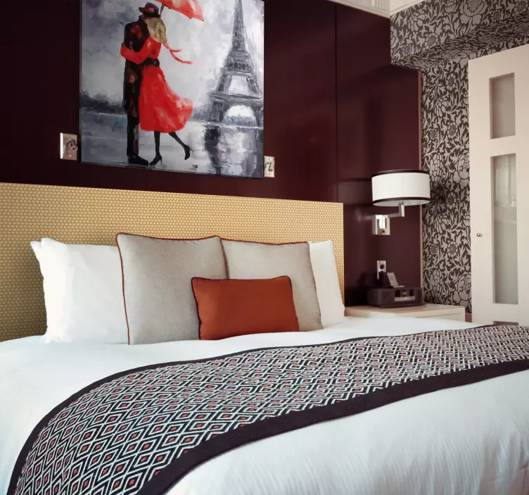 Klebefolie Möbel Weidenstruktur - TenStickers