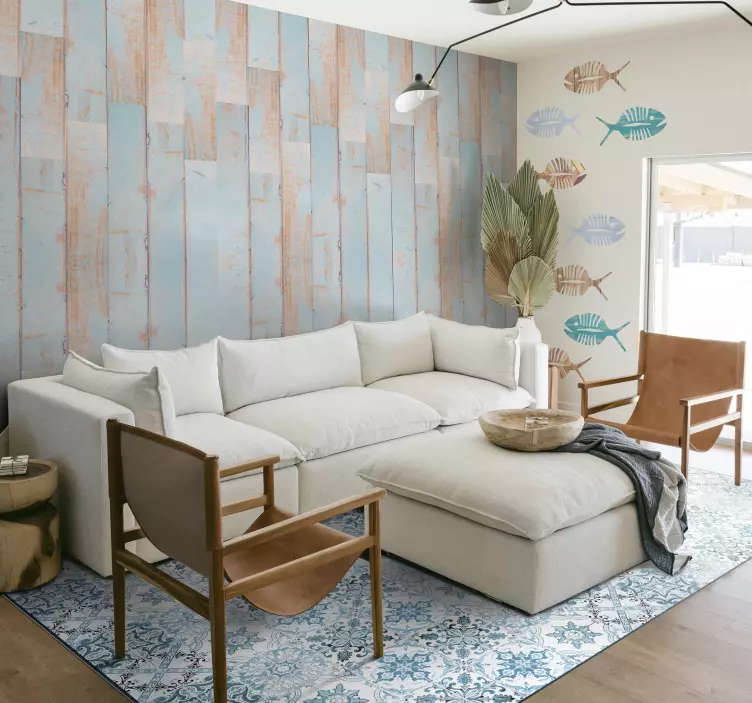 Wandtattoo Fische mit Gräten - TenStickers