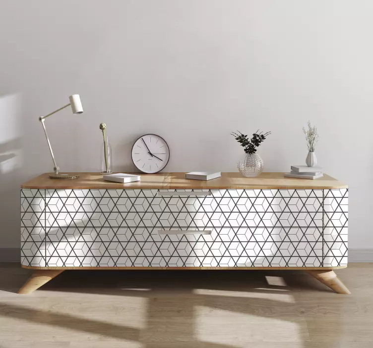 Skandinavisches Motiv Möbelaufkleber - TenStickers