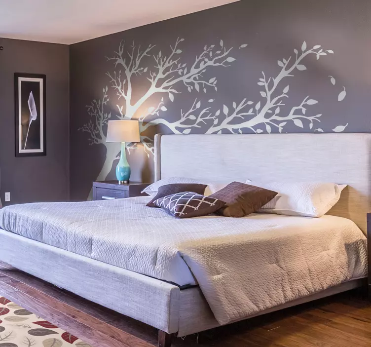 Wandtattoo Baum im Wind - TenStickers