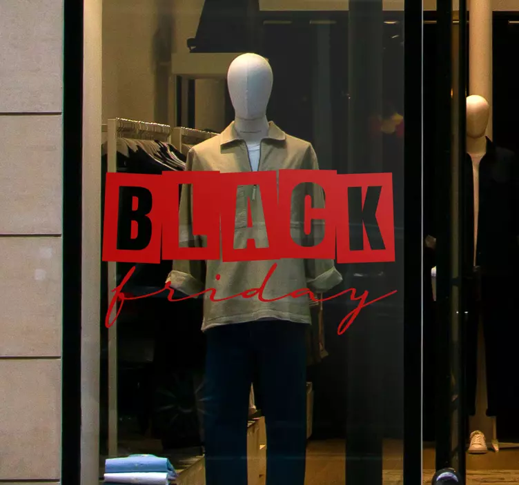 Wandtattoo Black Friday Verkauf am schwarzen freitag - TenStickers