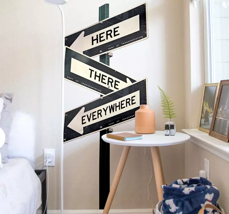 Aufkleber Verkehrsschilder Straßenschilder - TenStickers