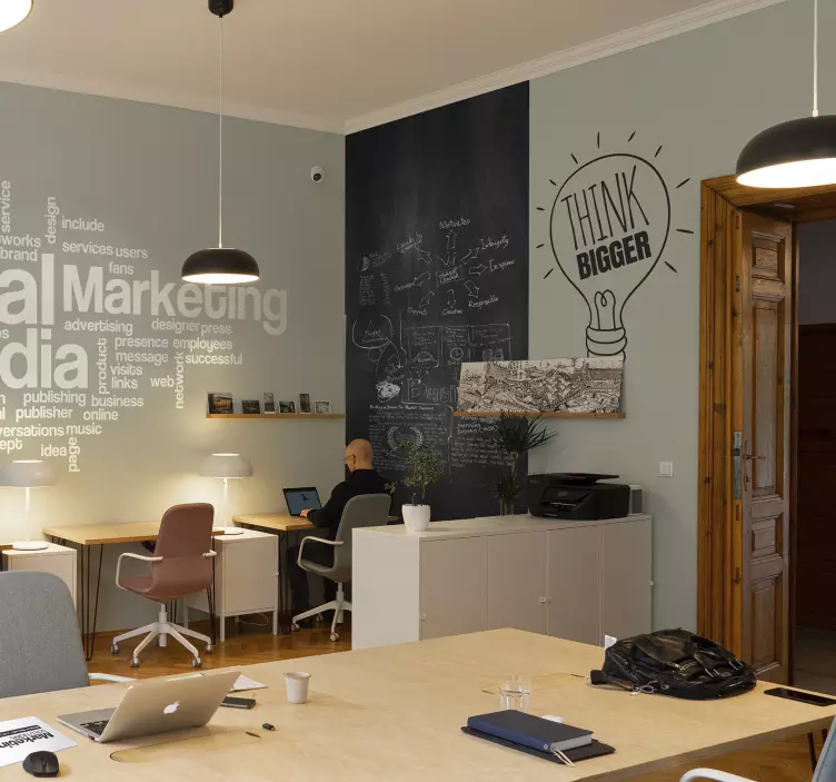 Wandtattoo Tafelfolie - TenStickers