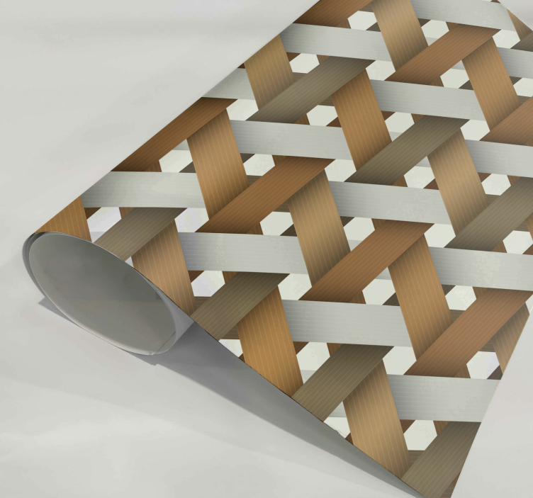 Möbelfolie skandinavische weiße Holz - TenStickers