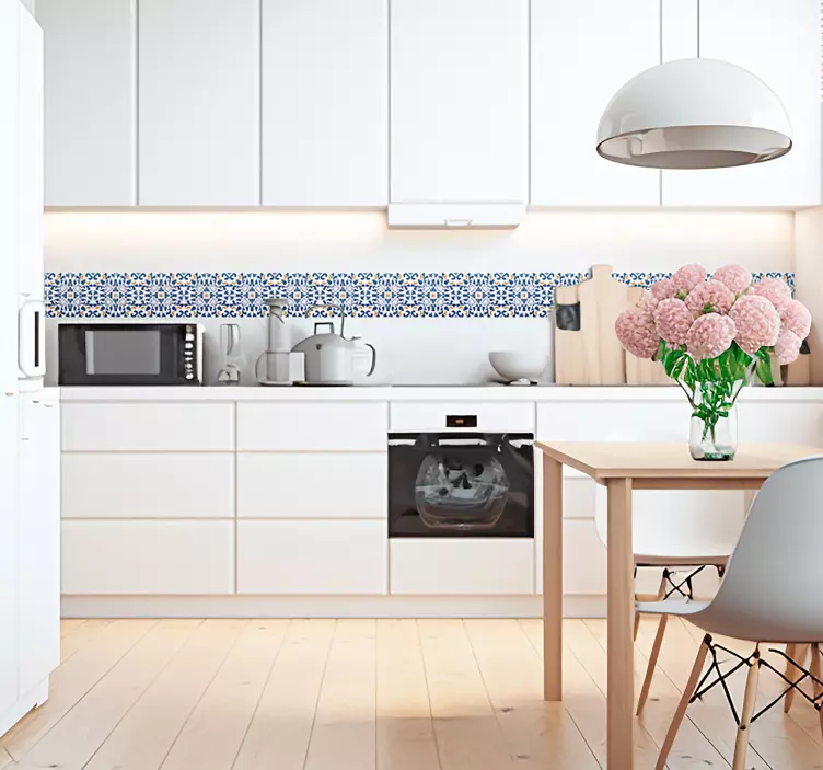 Fliesenfolie portugiesisches Muster - TenStickers