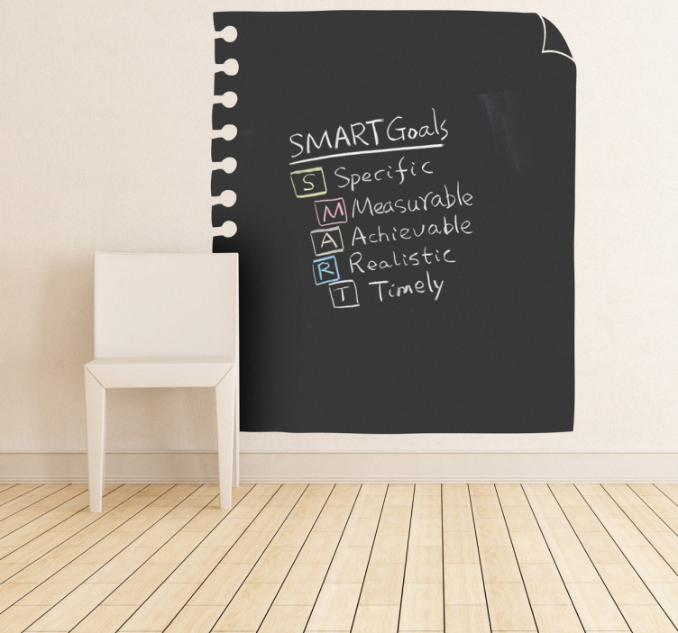 Wandtattoo Tafelfolie Notizzettel - TenStickers