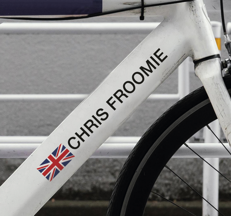 Fahrrad Aufkleber rennrad - TenStickers