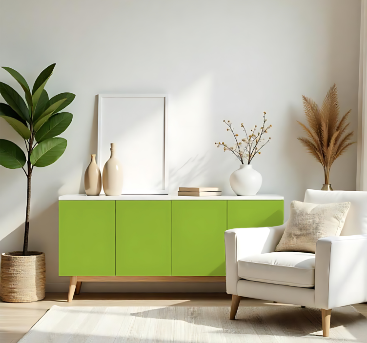 Wandtattoo einfarbig mattes hellgrün - TenStickers