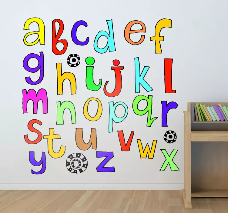 Alphabet Aufkleber - TenStickers