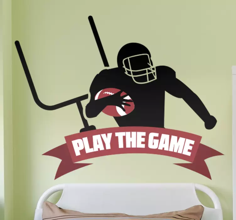 American Football Aufkleber Spieler NFL - TenStickers