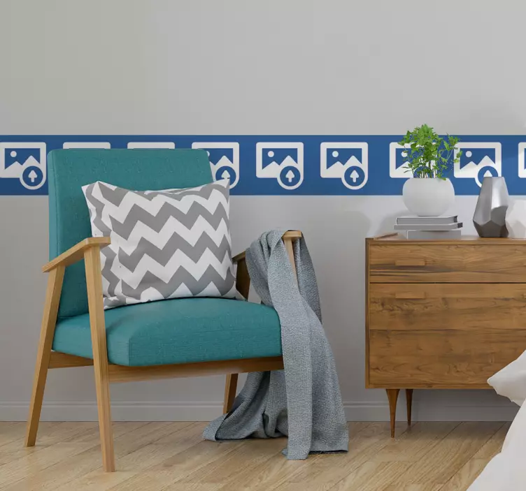 Anpassbare Bilder Bordüren Aufkleber - TenStickers