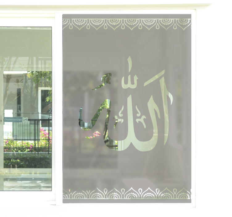 Arabische fensterfolie Wandtattoo Fenster - TenStickers
