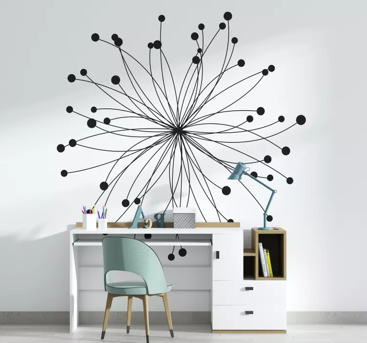 Atom Aufkleber - TenStickers