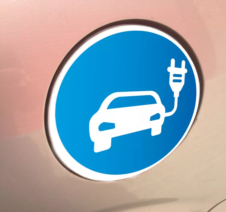 Aufkleber Elektroauto - TenStickers