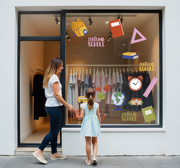 Aufkleber Feiertag artikel für den schulanfang - TenStickers