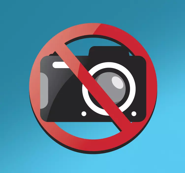 Aufkleber keine Fotos - TenStickers