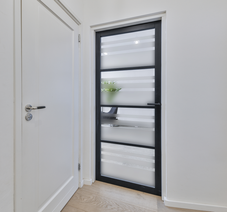 Wandtattoo Linie Linien für tür - TenStickers