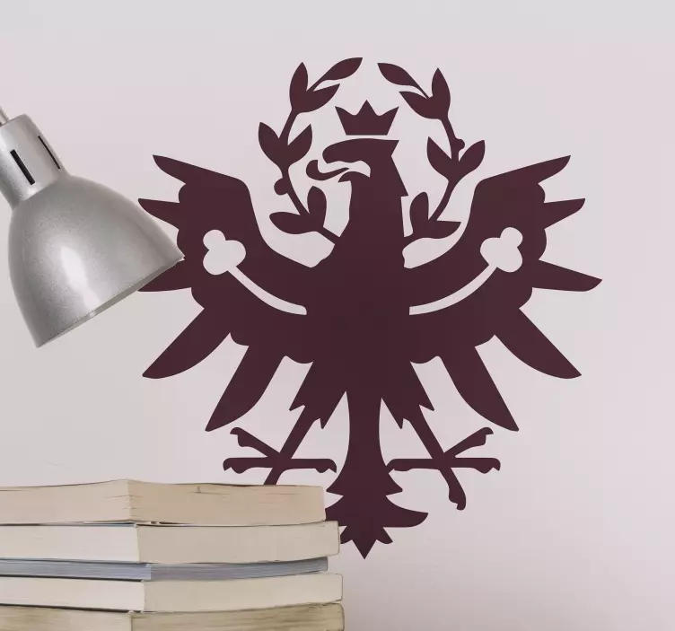 Wandtattoo Wohnzimmer Schilder Tirol Adler - TenStickers