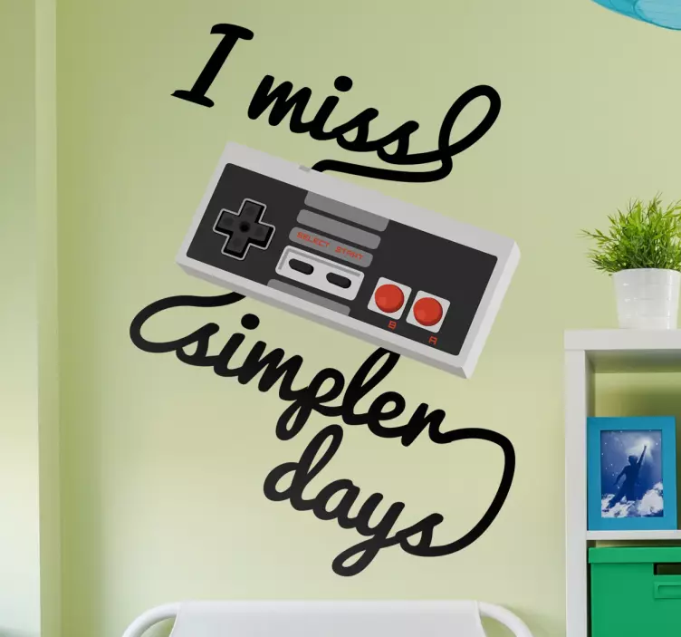 Aufkleber simpler days - TenStickers