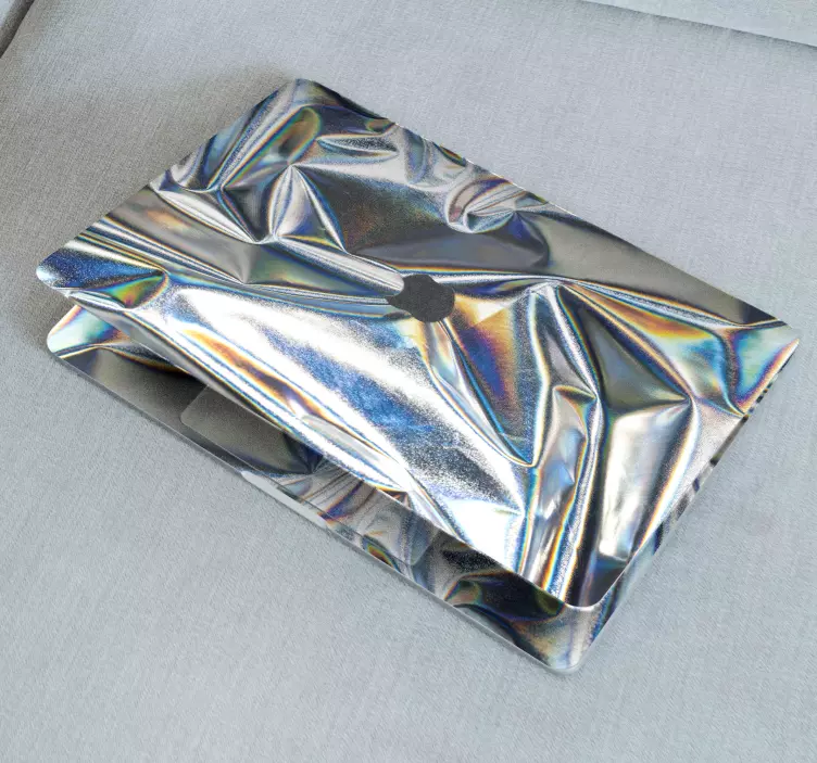 Wandtattoo Textur Metallisch holographisch - TenStickers