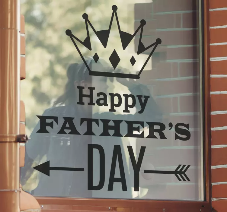 Aufkleber Vatertag - TenStickers