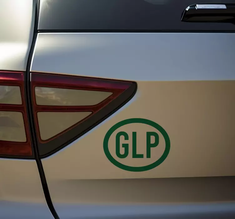 Autoaufkleber Auto GLP Indikator - TenStickers