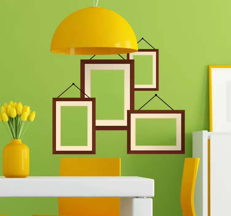 Bilderrahmen Set Aufkleber - TenStickers