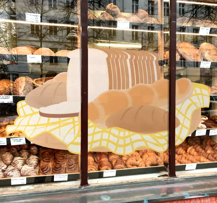 Brot Aufkleber - TenStickers