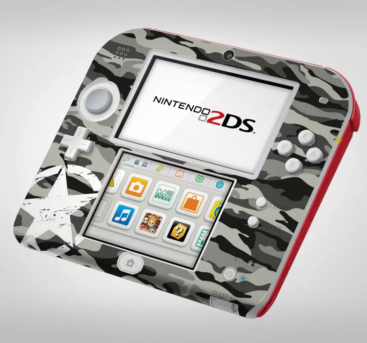 Camouflage textur aufkleber für Nintendo - TenStickers
