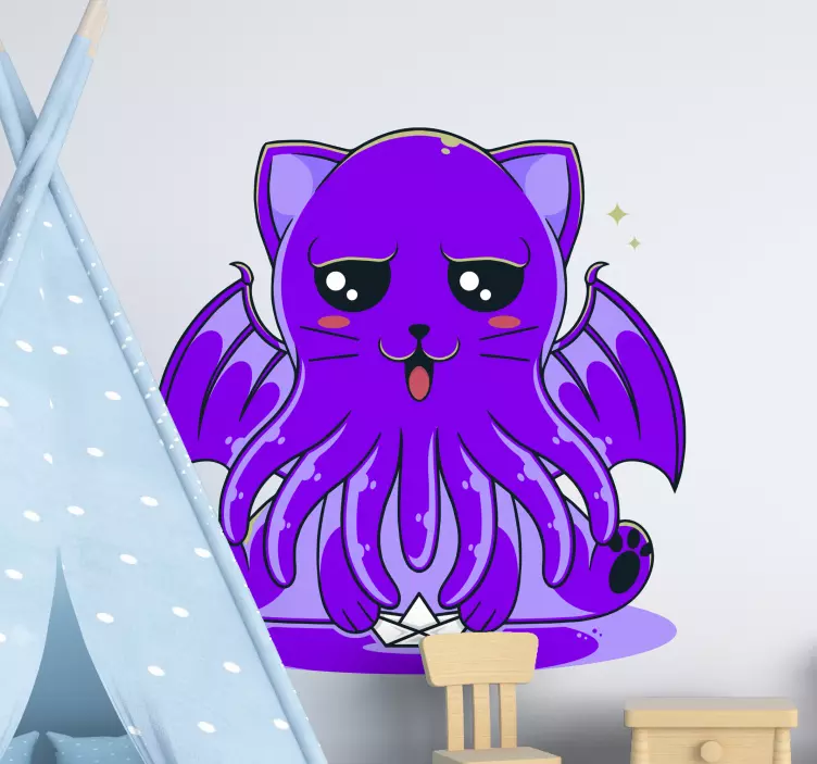 Wandsticker Comic Galaxie anime monster - TenStickers