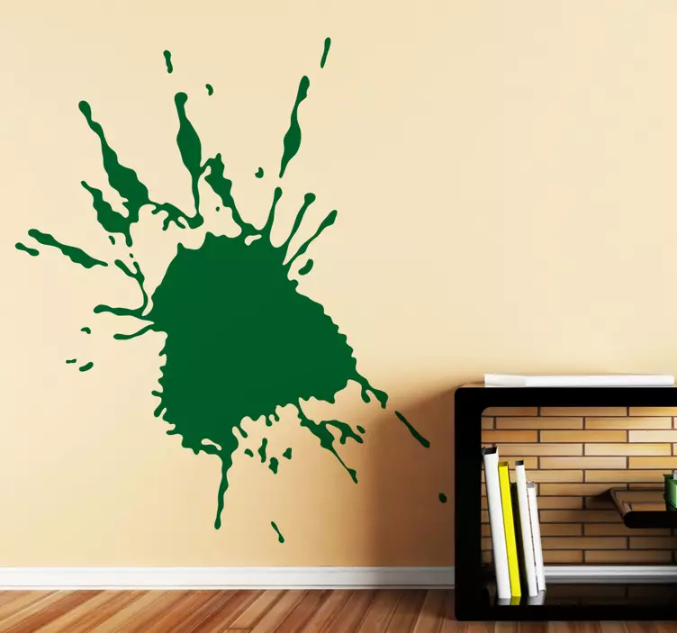 Dekoratives Wandtattoo Farbe - TenStickers