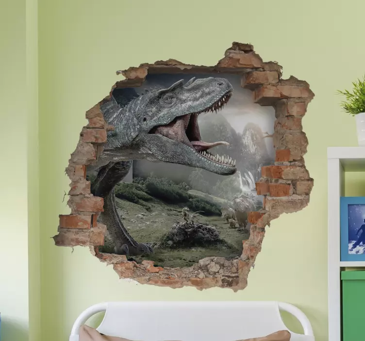 Wandsticker Dinosaurier Jurassic klassische dinosaurier - TenStickers