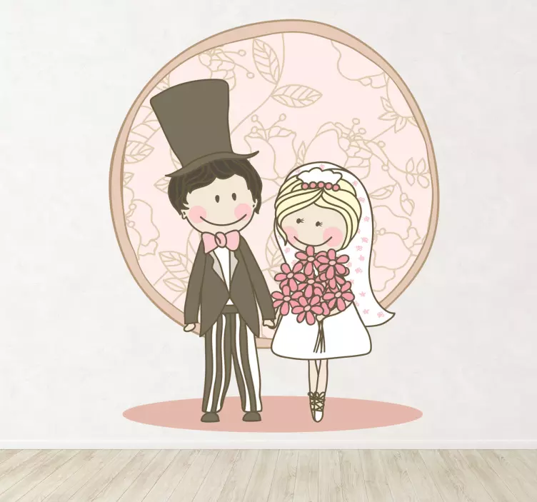 Ehepaar Aufkleber - TenStickers