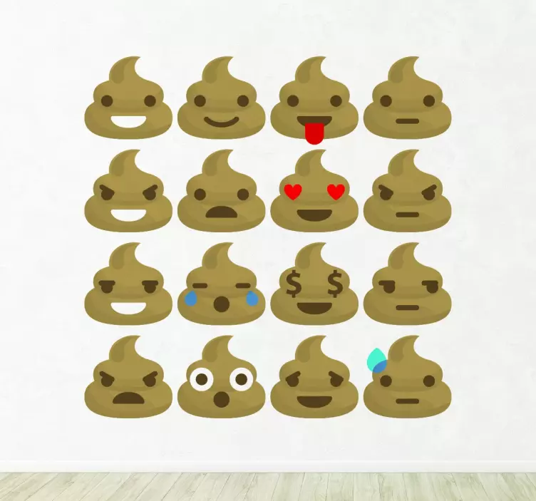 Emoticonos Kot Aufkleber - TenStickers