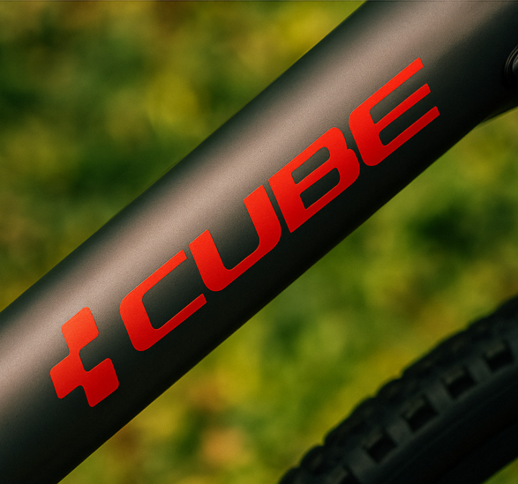 Fahrrad Aufkleber personalisiertes fahrradlogo - TenStickers