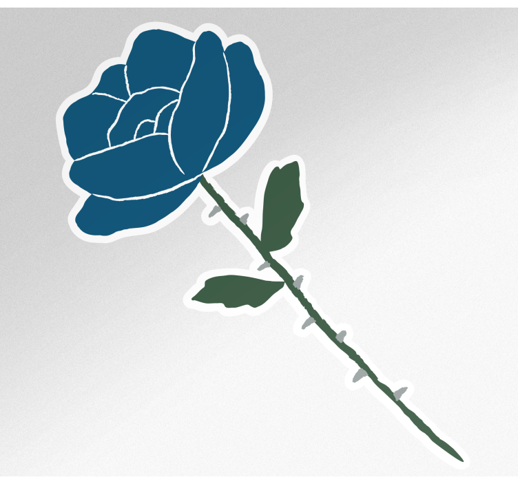 Fahrradaufkleber Einzelne kleine blumen - TenStickers