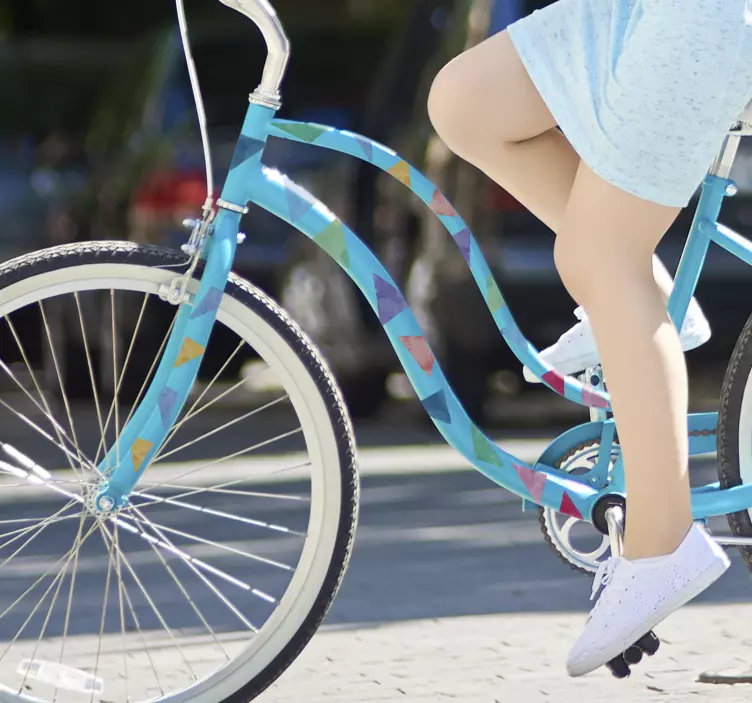 Fahrradaufkleber Volle Farbe - TenStickers