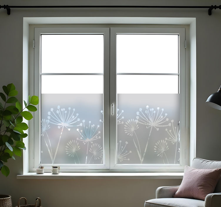 Fensteraufkleber löwenzahn - TenStickers