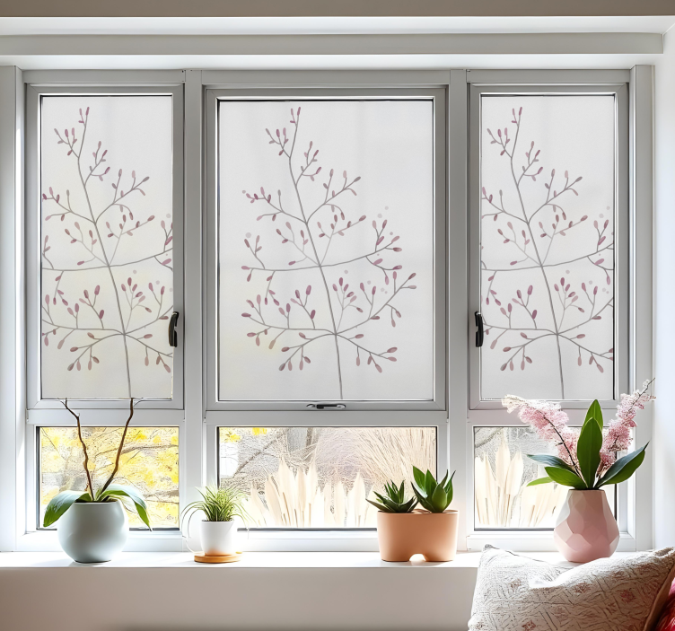 Fensteraufkleber winzige zweige - TenStickers