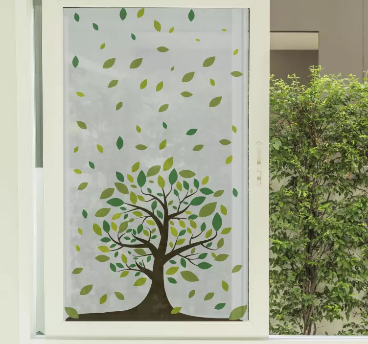 Fensterfolie Bäume - TenStickers