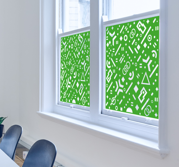 Fensterfolie geometrisch - TenStickers