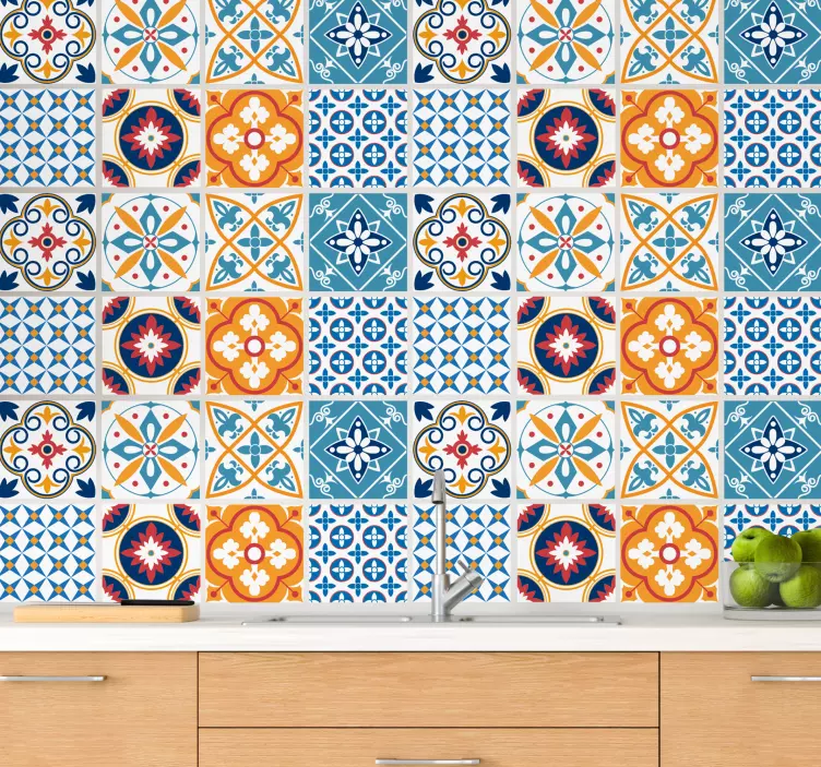 Fliesenaufkleber Sevrinia-zement - TenStickers