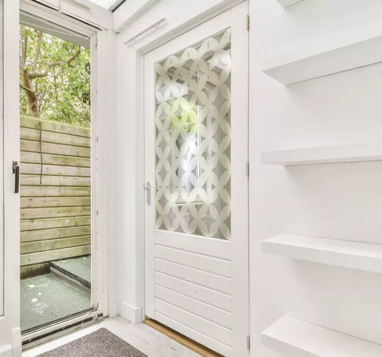 transluzente folie Geometrisches Muster - TenStickers