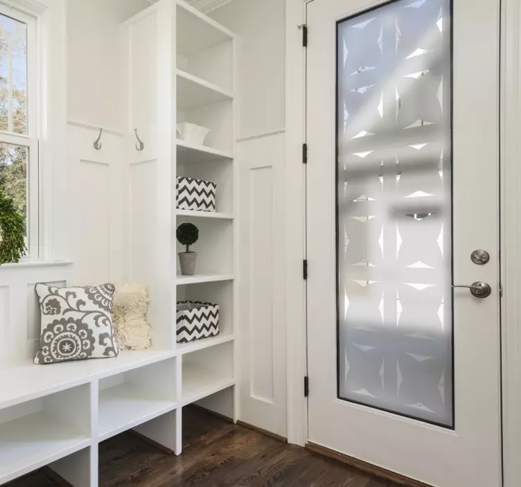 transluzente folie Muster für tür - TenStickers