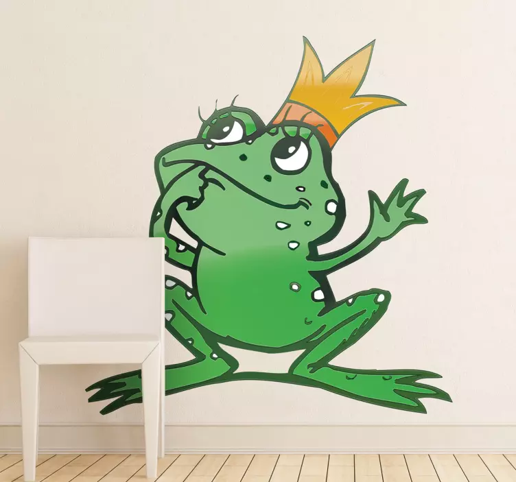 Froschkönig Märchen Aufkleber - TenStickers